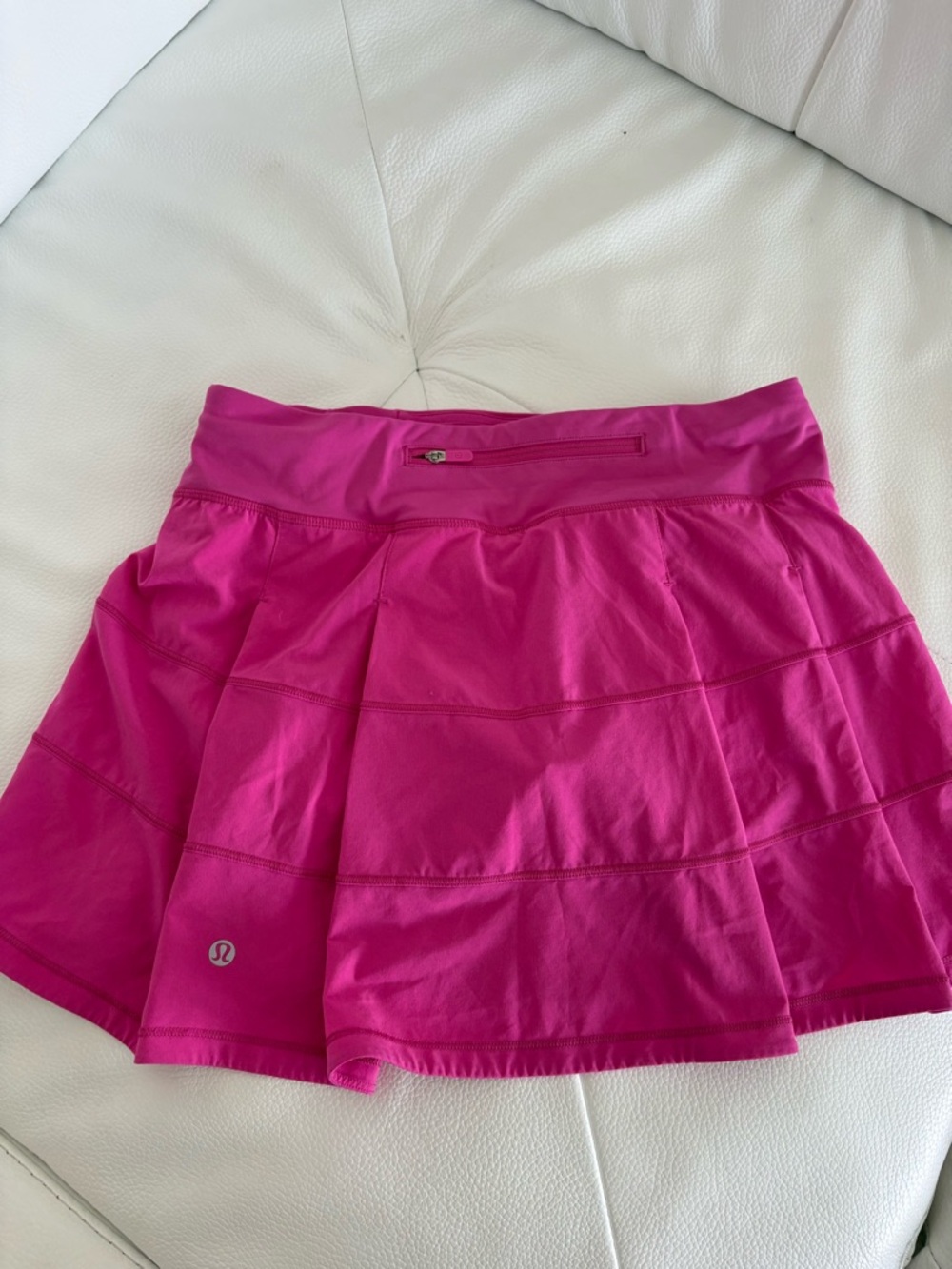 Lululemon skort bright pink 6
